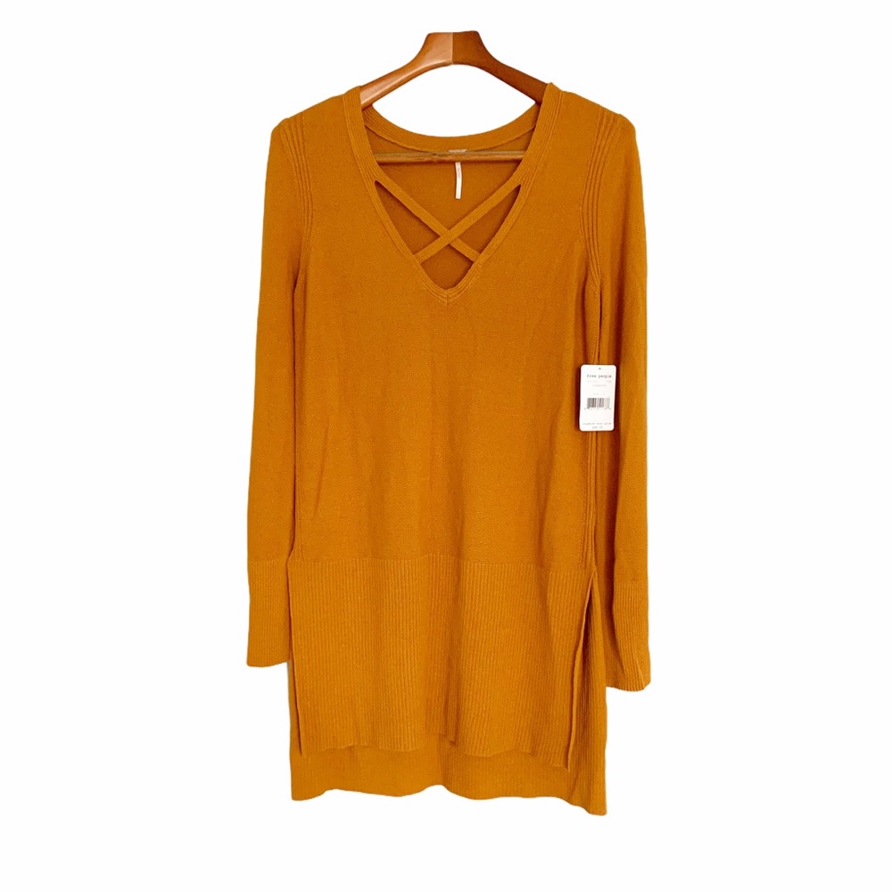 Free People Knit Sweater Tunic